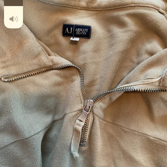 Armani Quarter Zip - Picture 3 of 5